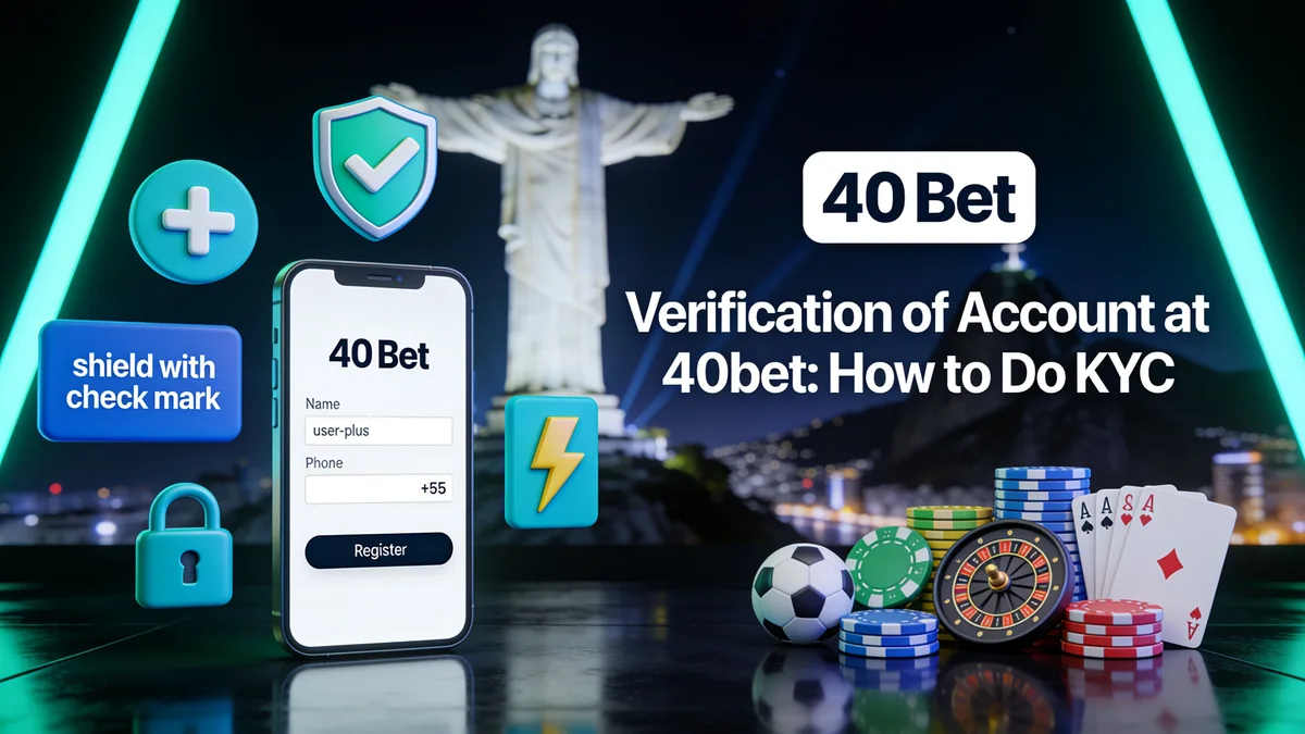 40 bet no Brasil — Verificação de Conta na 40bet: Como Fazer o KYC